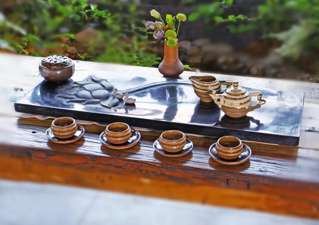 選茶器小竅門：土定粗瓷茶具，瓷胎透氣，品茶更香(圖1)