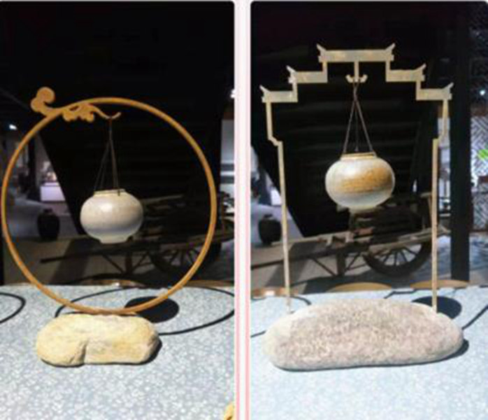 大宋定窯設計燒制的名為“一石·一金·一瓷”的倒流香